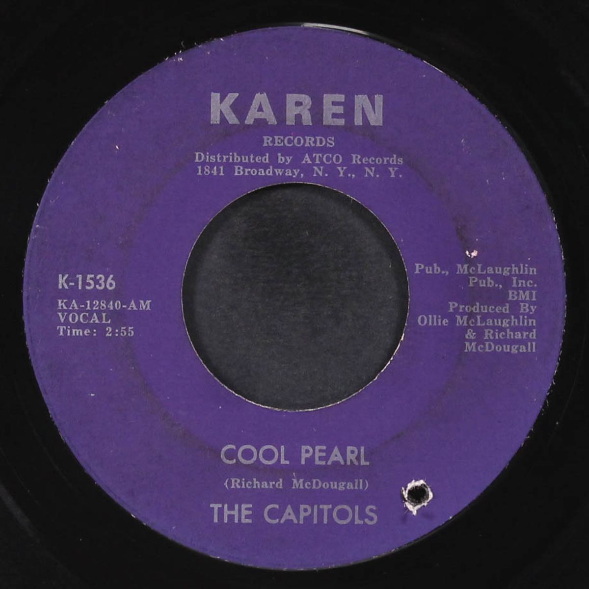 don't say maybe baby / cool pearl by CAPITOLS