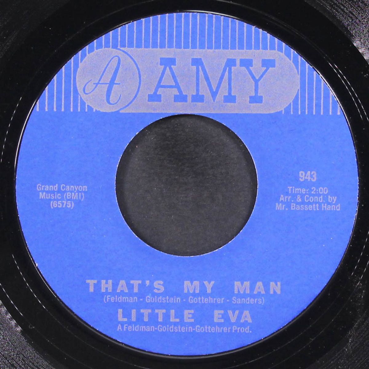 stand by me / that's my man by LITTLE EVA