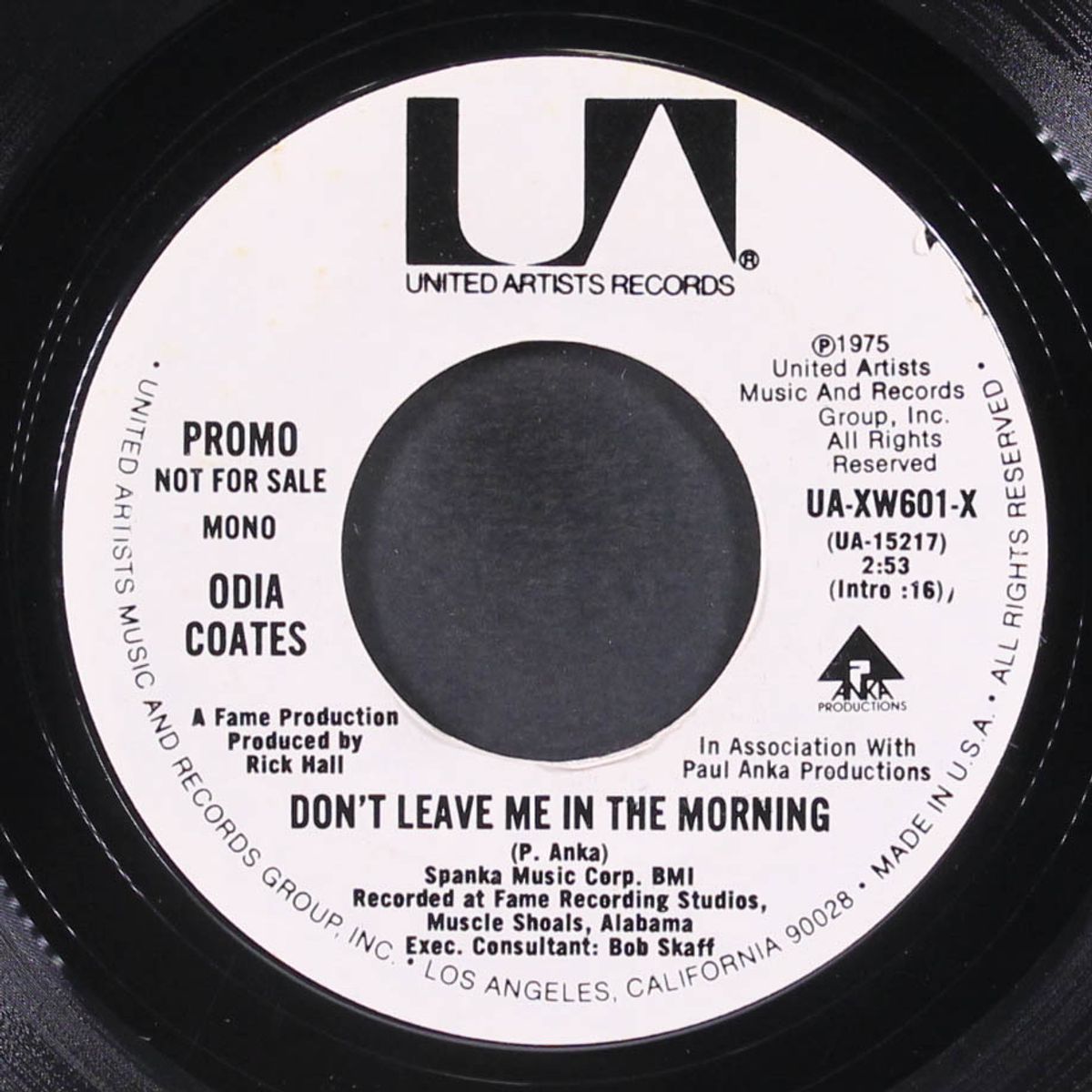 don't leave me in the morning / mono by ODIA COATES