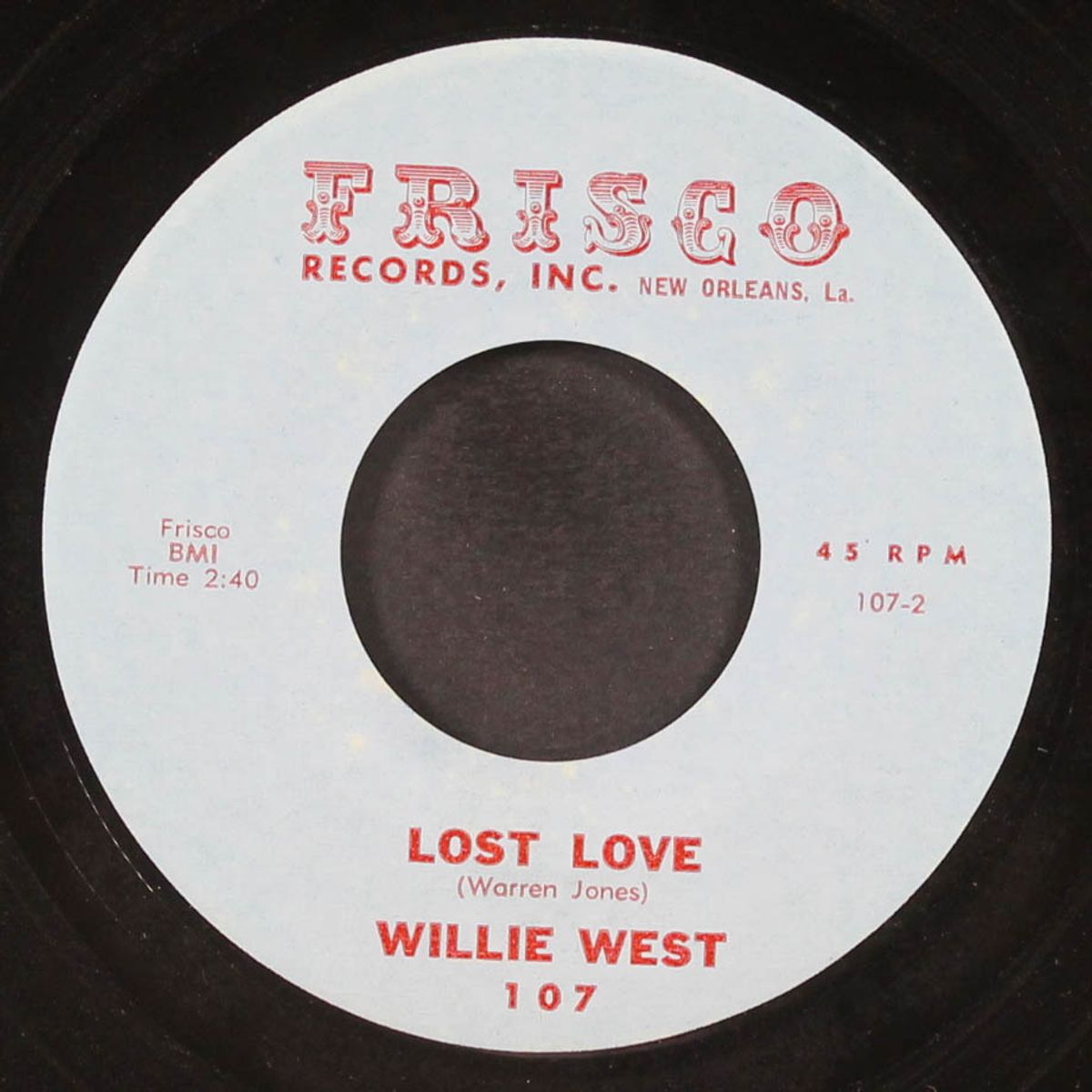 i'm back again / lost love by WILLIE WEST