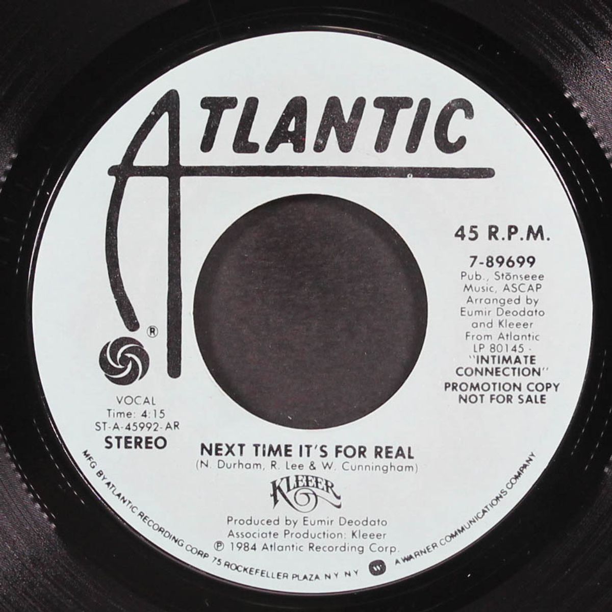 next time it's for real / mono by KLEEER
