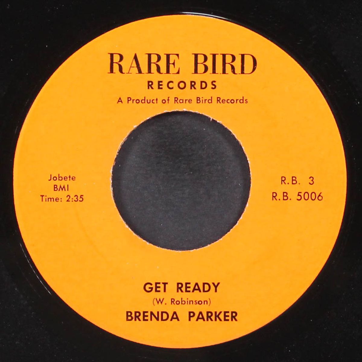my baby loves me / get ready by BRENDA PARKER