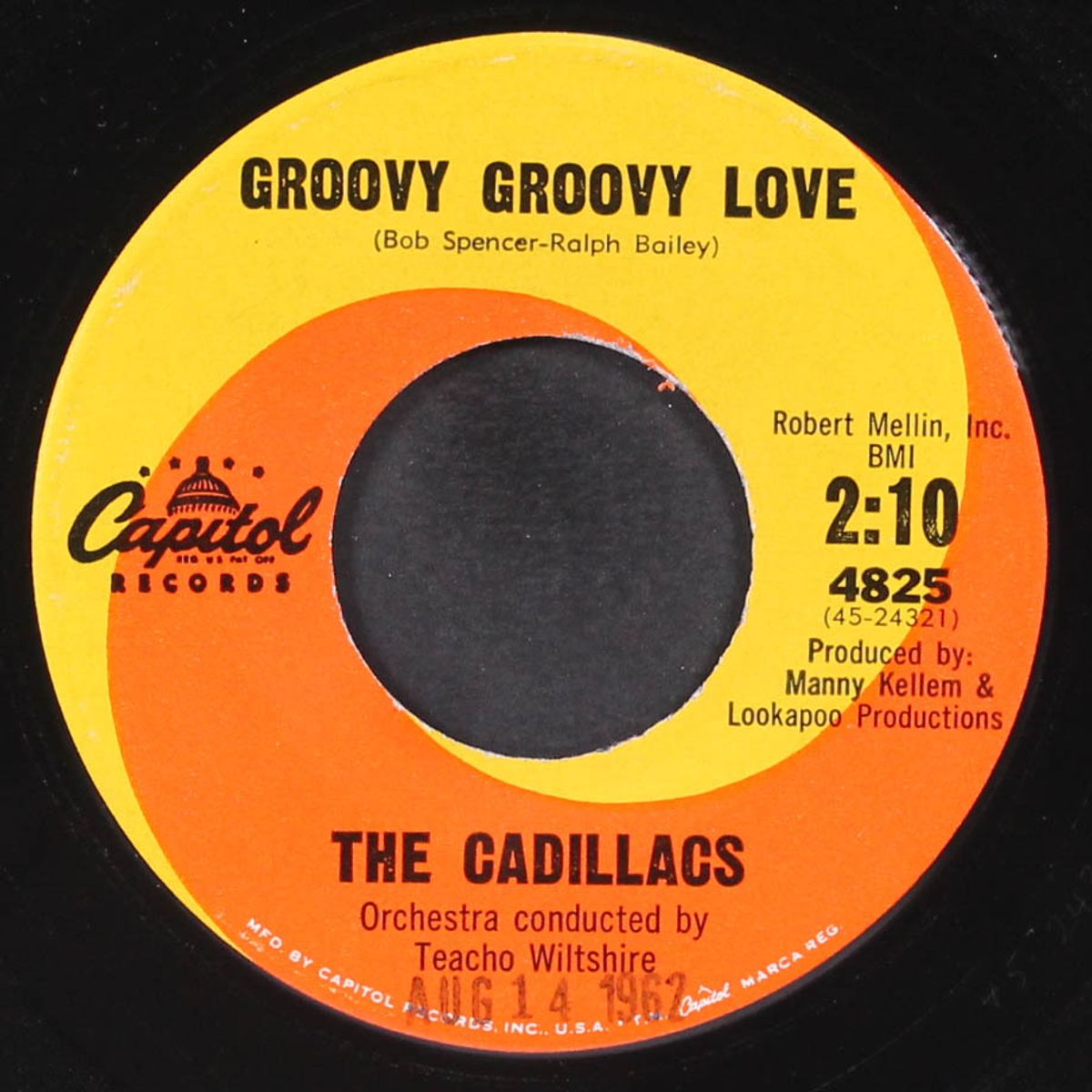 white gardenia / groovy groovy love by CADILLACS