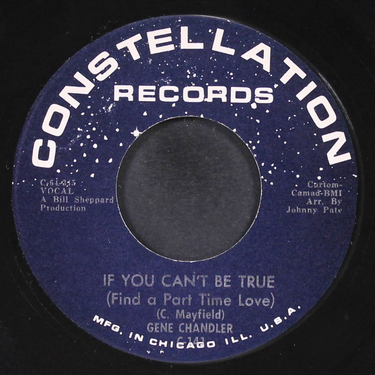 what now / if you can't be true by GENE CHANDLER