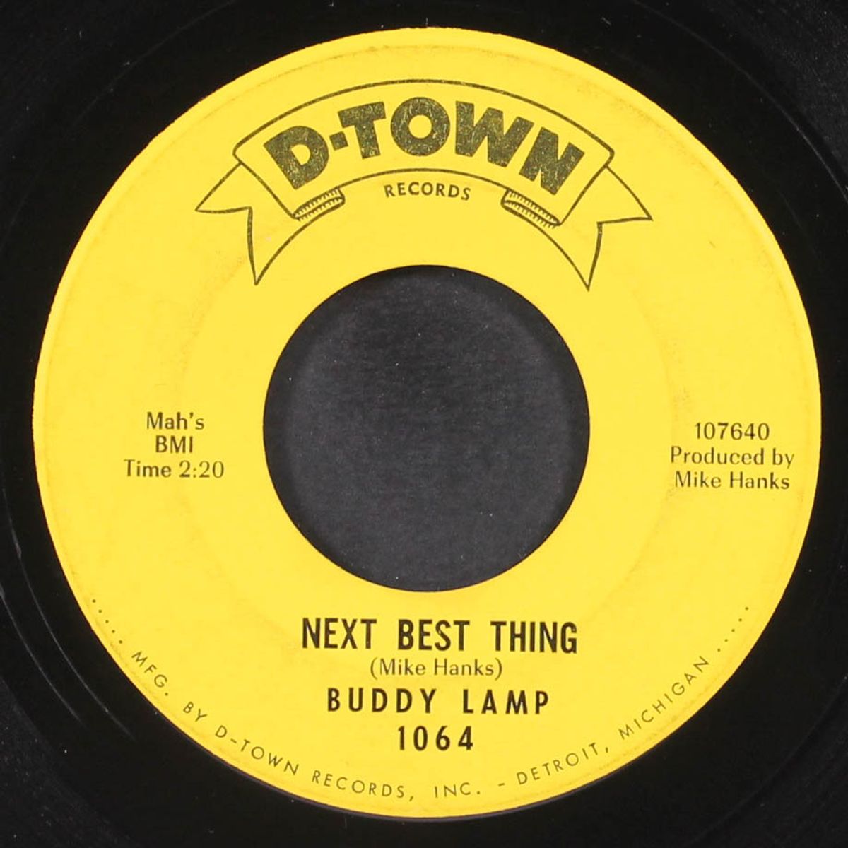 next best thing / just a little bit of lovin' by BUDDY LAMP