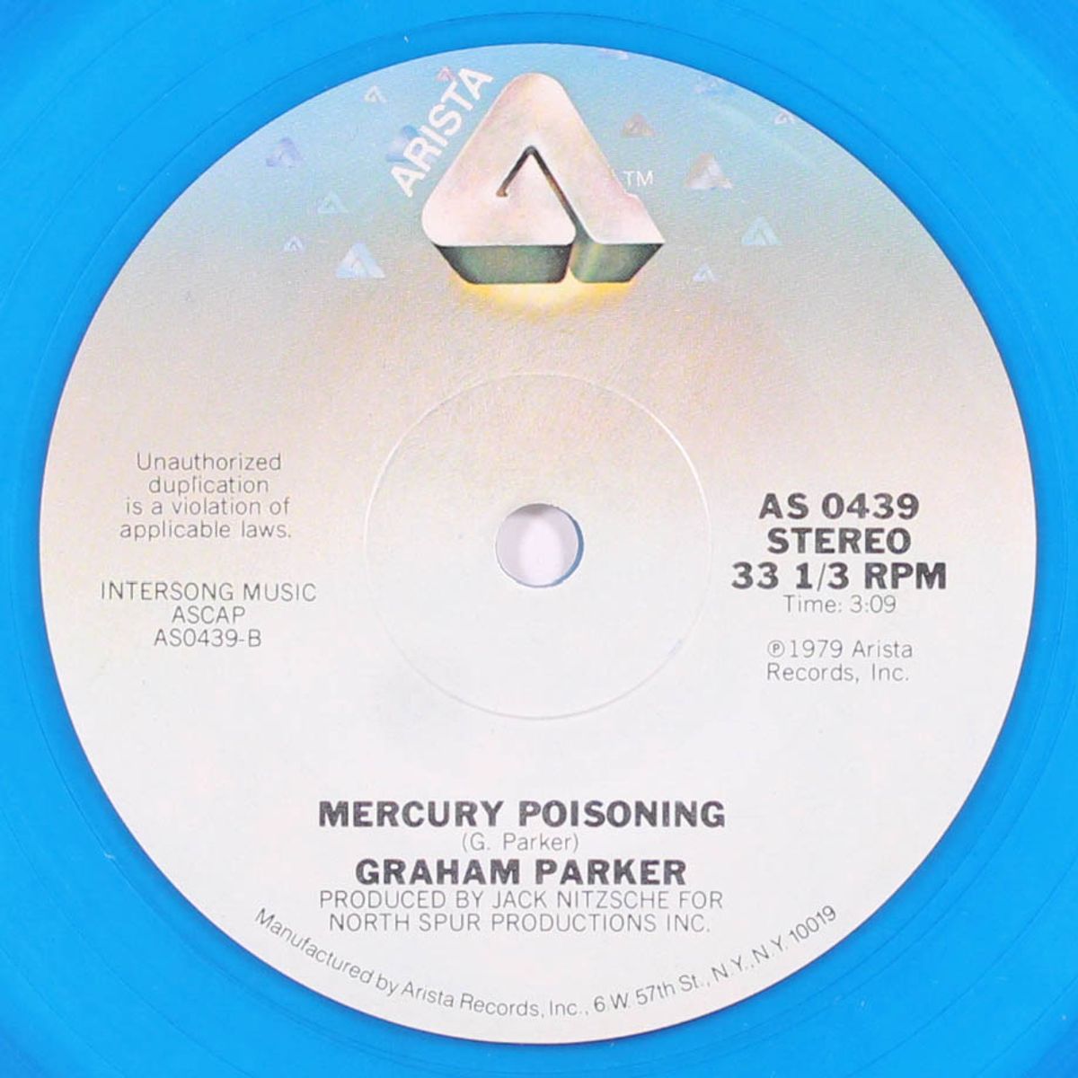 i want you back (alive) / mercury poisoning by GRAHAM PARKER & RUMOUR