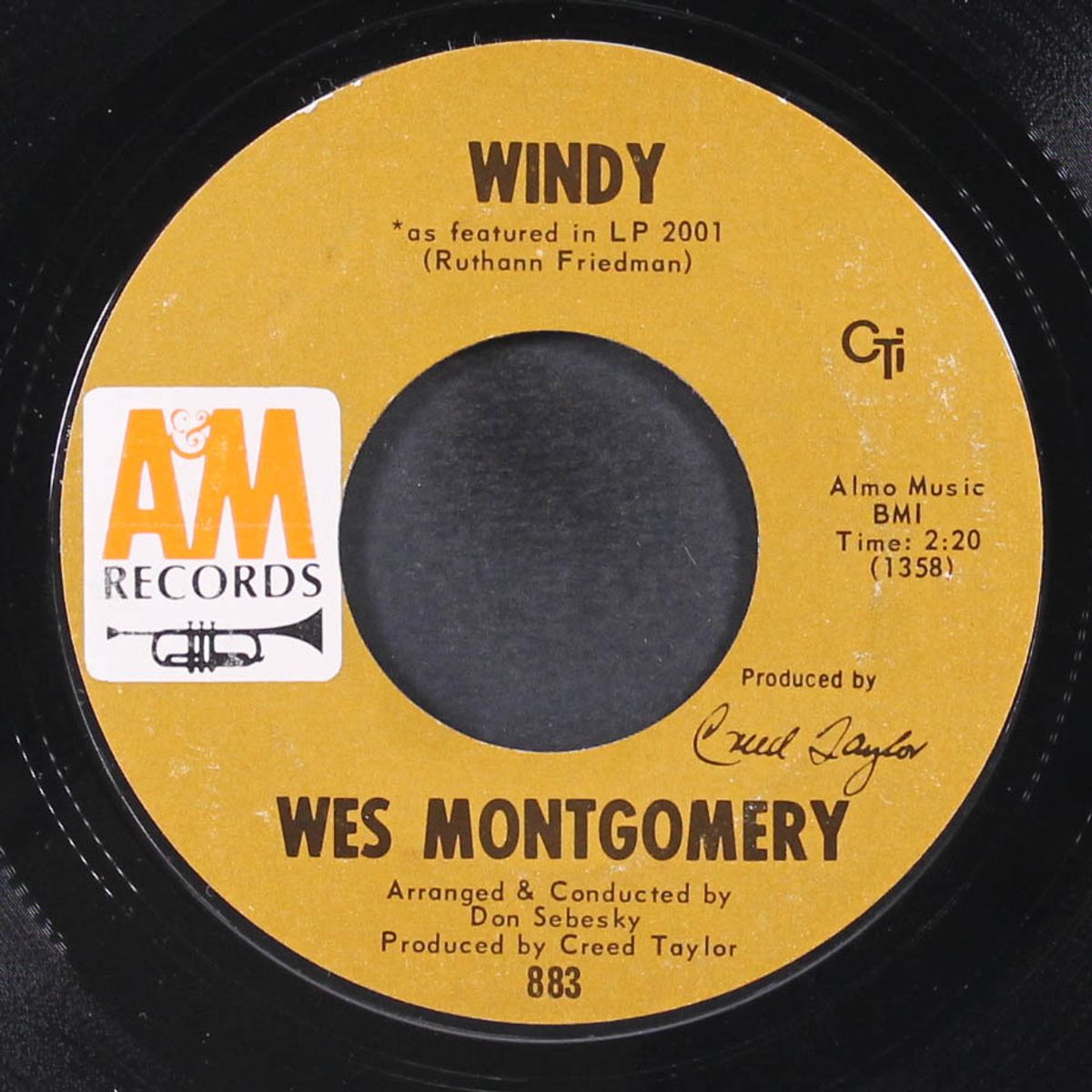 windy / watch what happens by WES MONTGOMERY