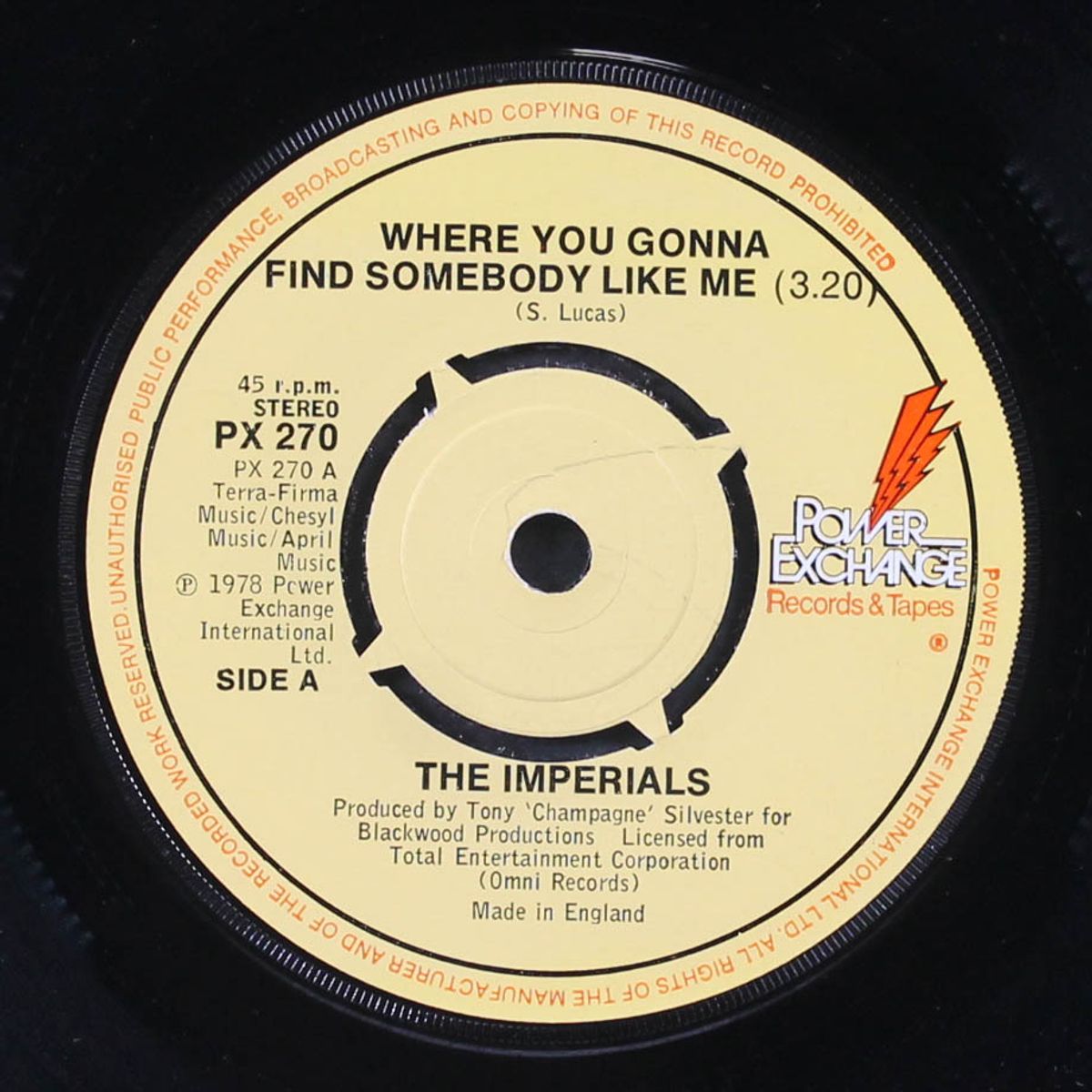 where you gonna find somebody like me / another star by IMPERIALS
