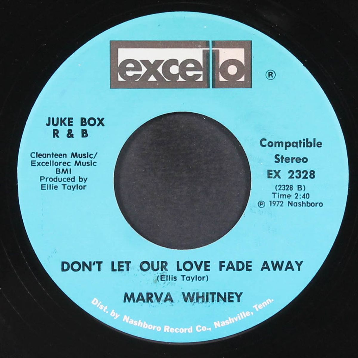 don't let our love fade away / live and let live by MARVA WHITNEY