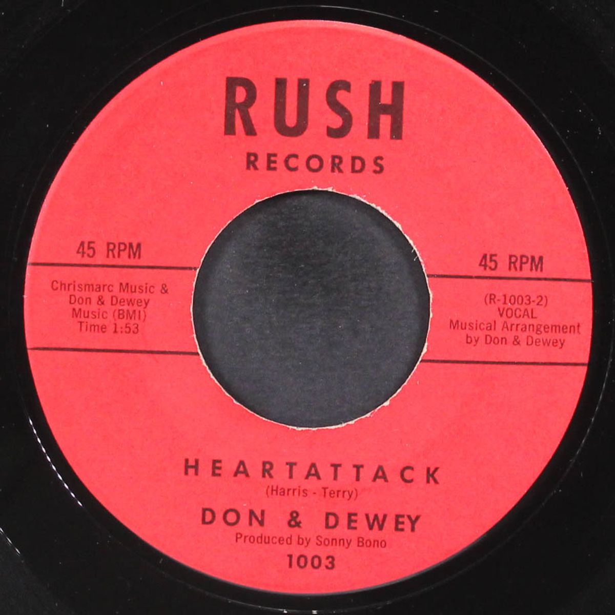 don't ever leave me / heartattack by DON & DEWEY