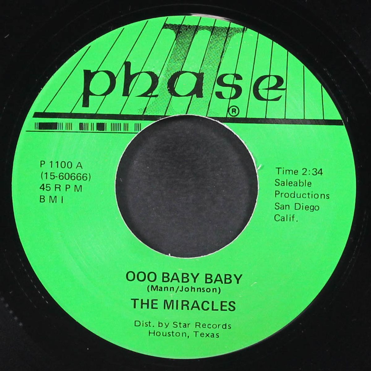 ooo baby baby / band of gold by MIRACLES / FREDA PAYNE
