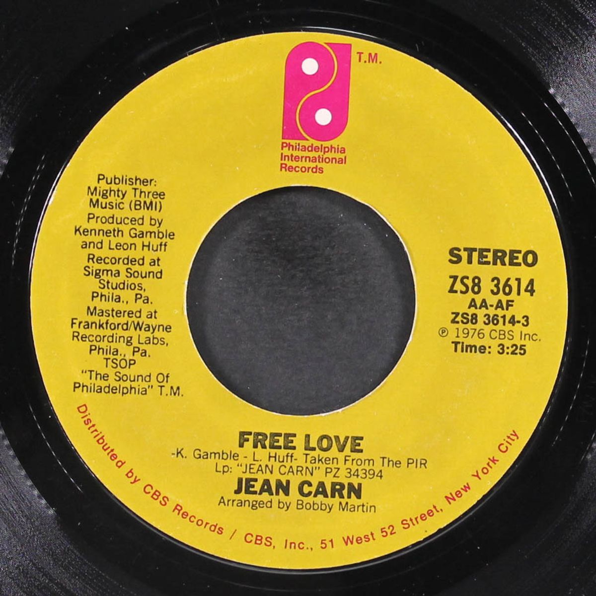 free love / where did you ever go by JEAN CARN