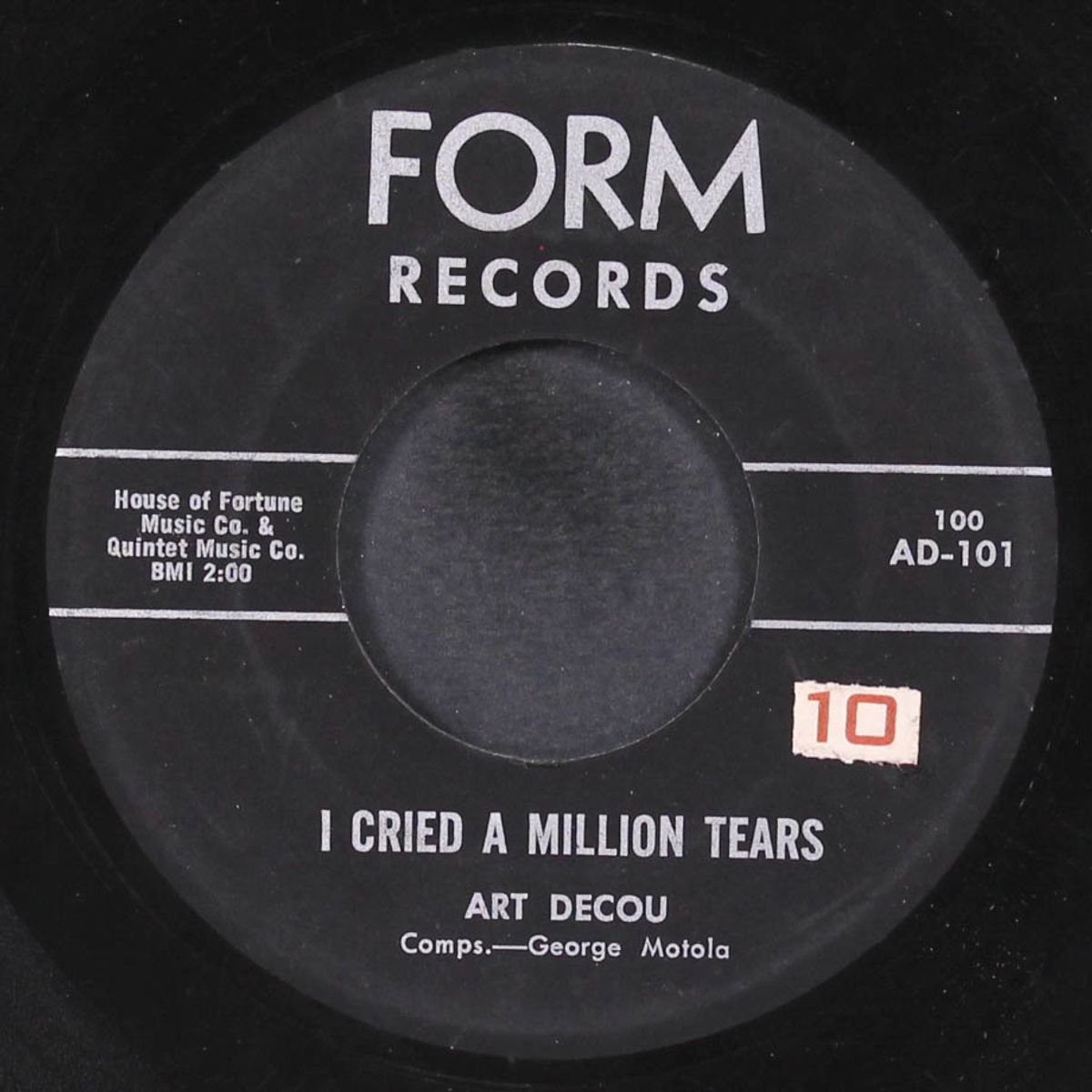 where are you / i cried a million tears by ART DECOU