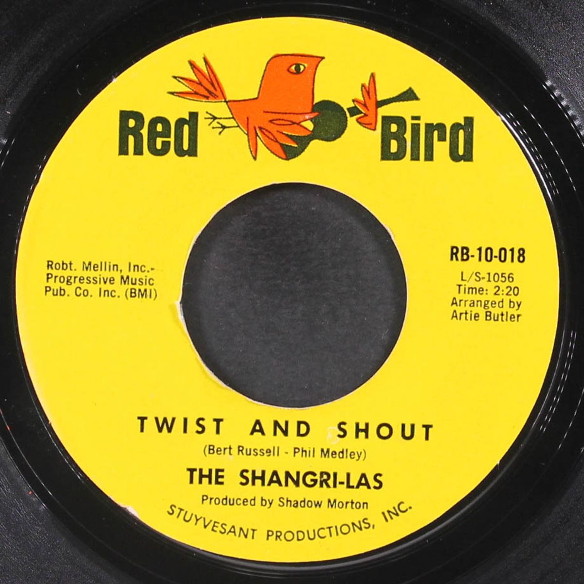 give him a great big kiss / twist and shout by SHANGRI-LAS