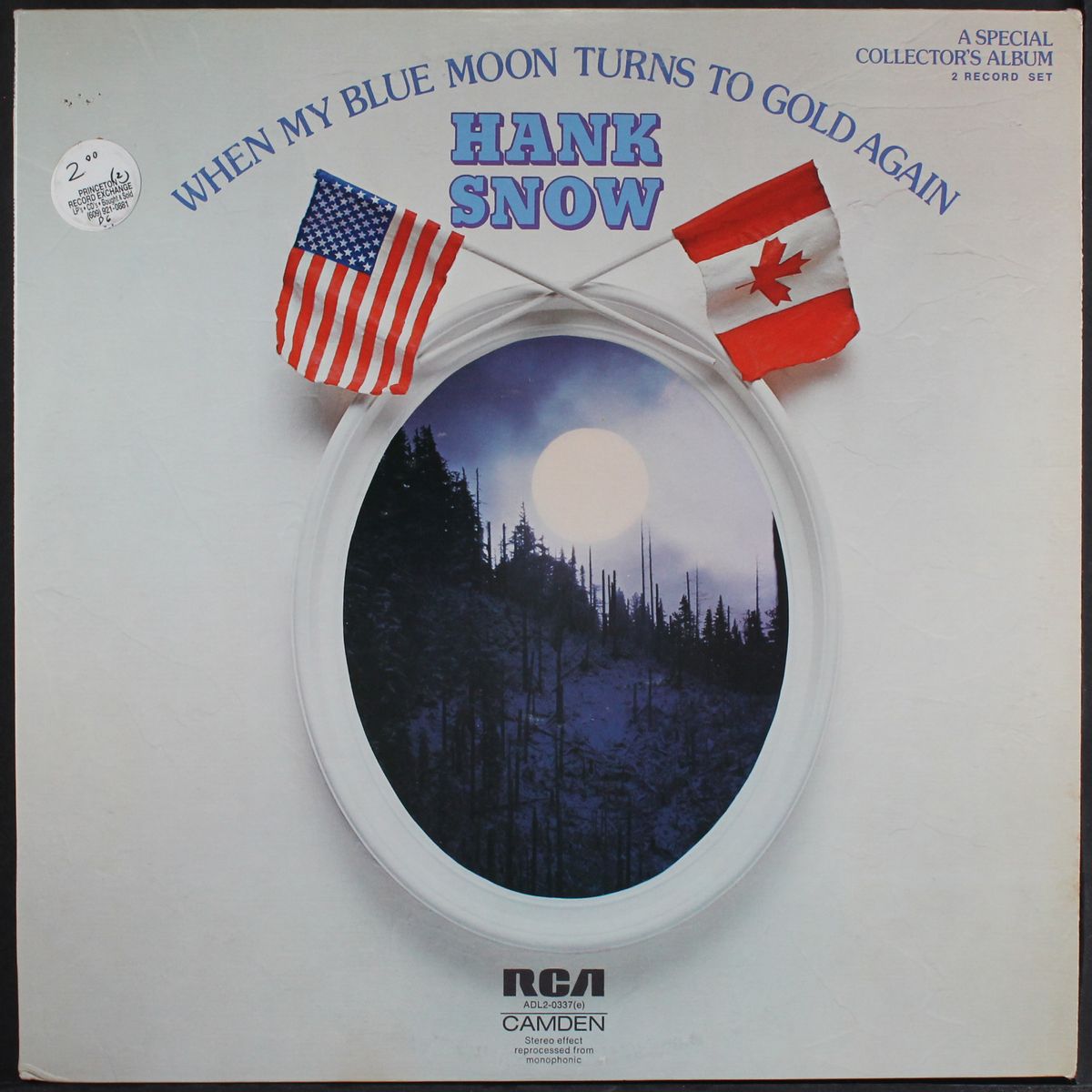 when my blue moon turns to gold again by HANK SNOW