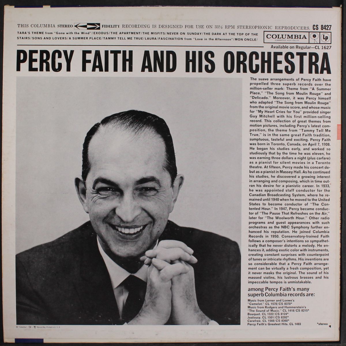tara's theme by PERCY FAITH