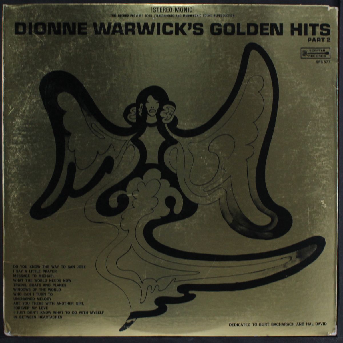 golden hits, part 2 by DIONNE WARWICK