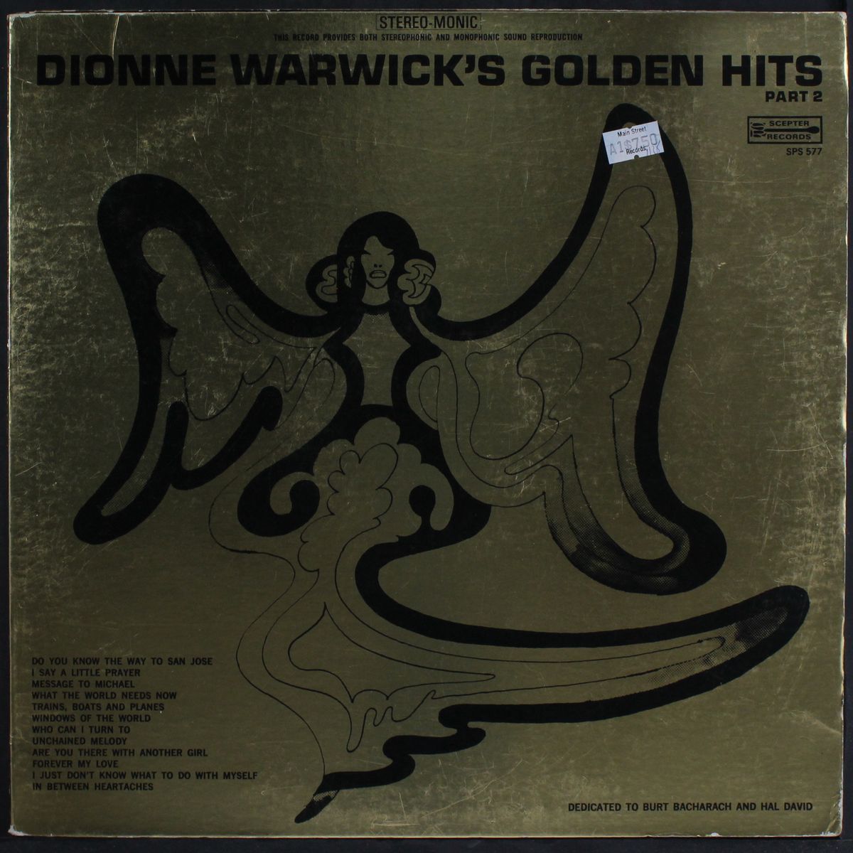 golden hits, part 2 by DIONNE WARWICK