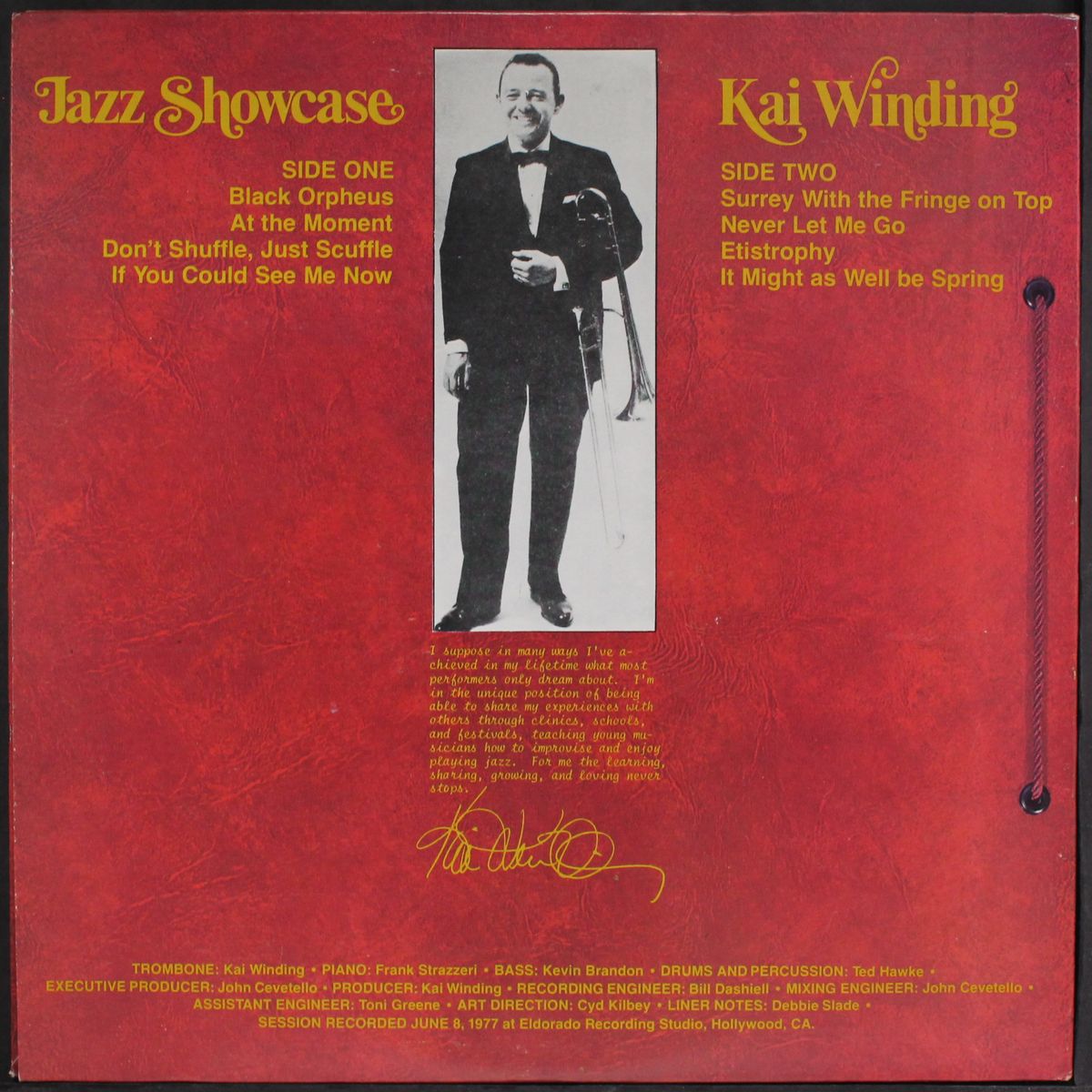 jazz showcase by KAI WINDING
