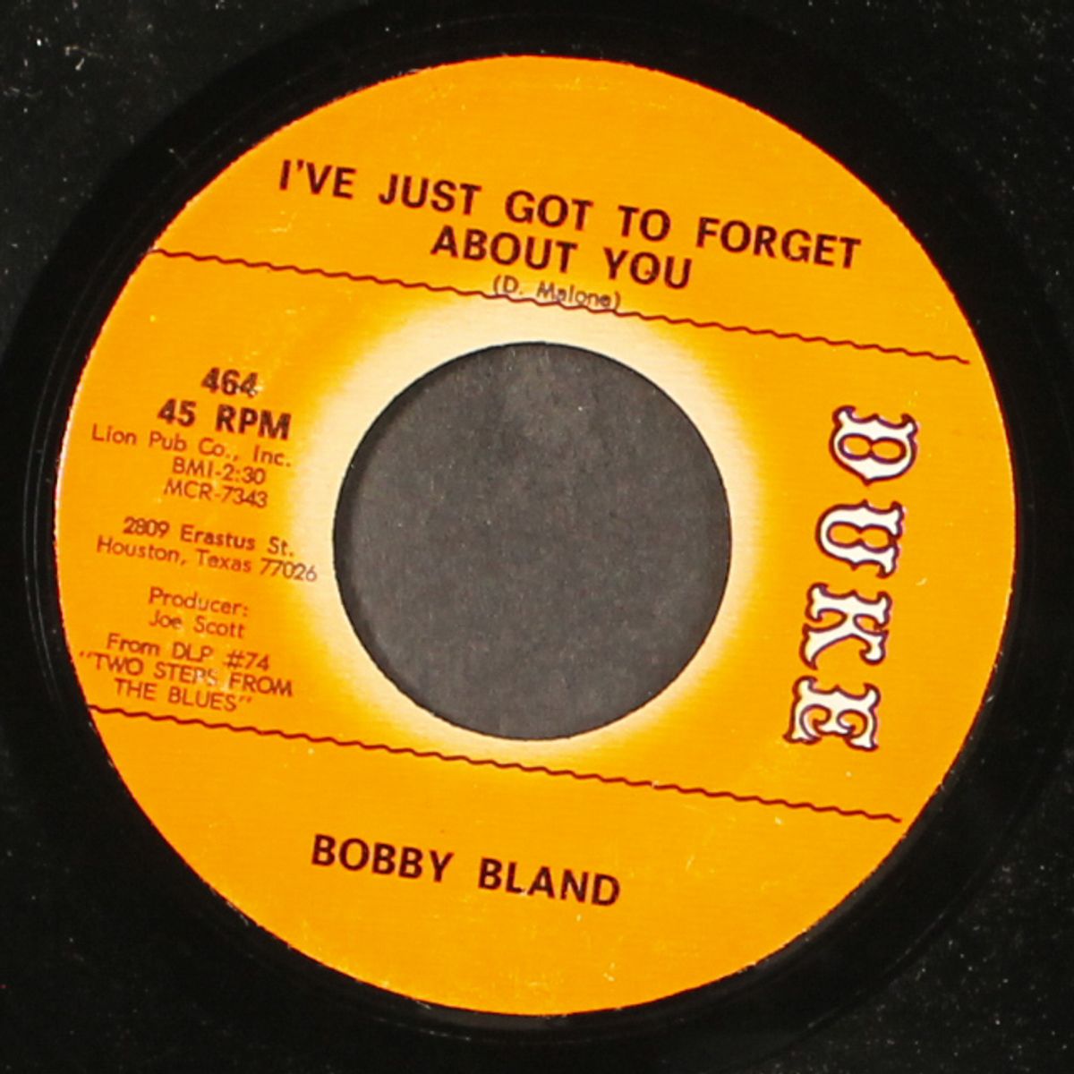 keep on loving me / i've just got to forget about you by BOBBY BLAND