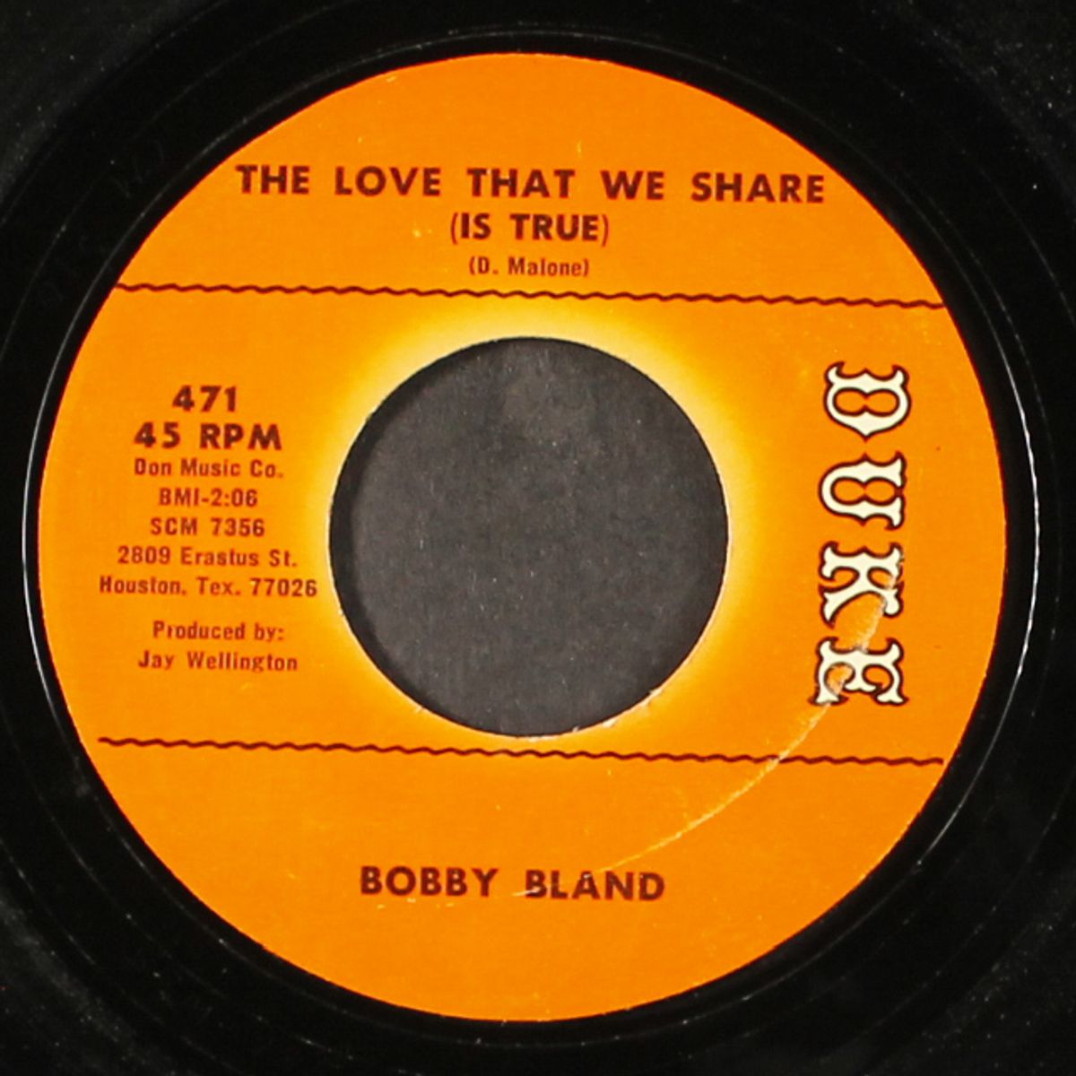 shape up or ship out / the love that we share by BOBBY BLAND
