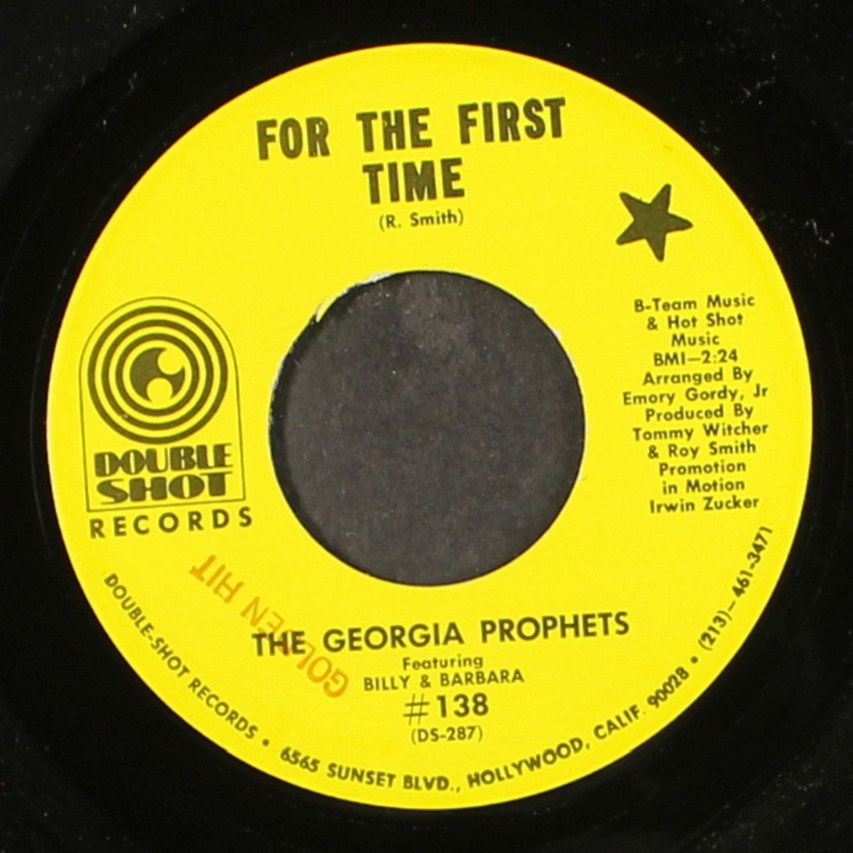 for the first time / loving you is killing me by GEORGIA PROPHETS