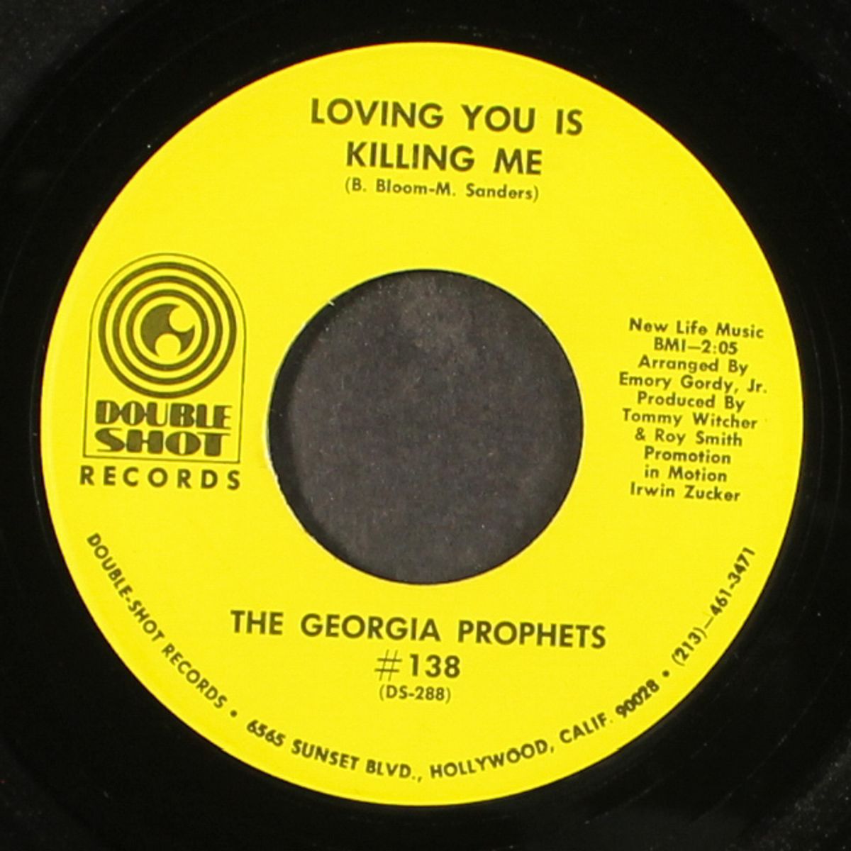 for the first time / loving you is killing me by GEORGIA PROPHETS