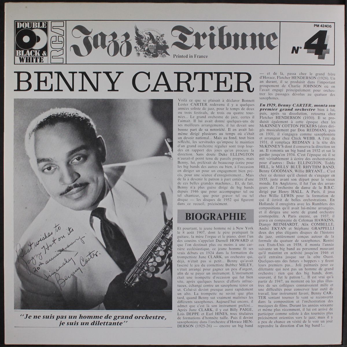 1928-1952 by BENNY CARTER