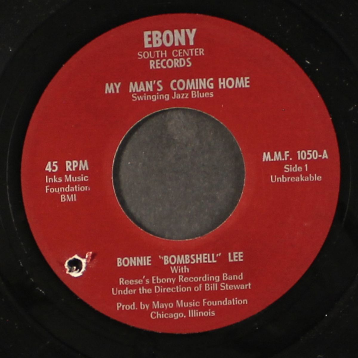 my man's coming home / fast life by BONNIE LEE