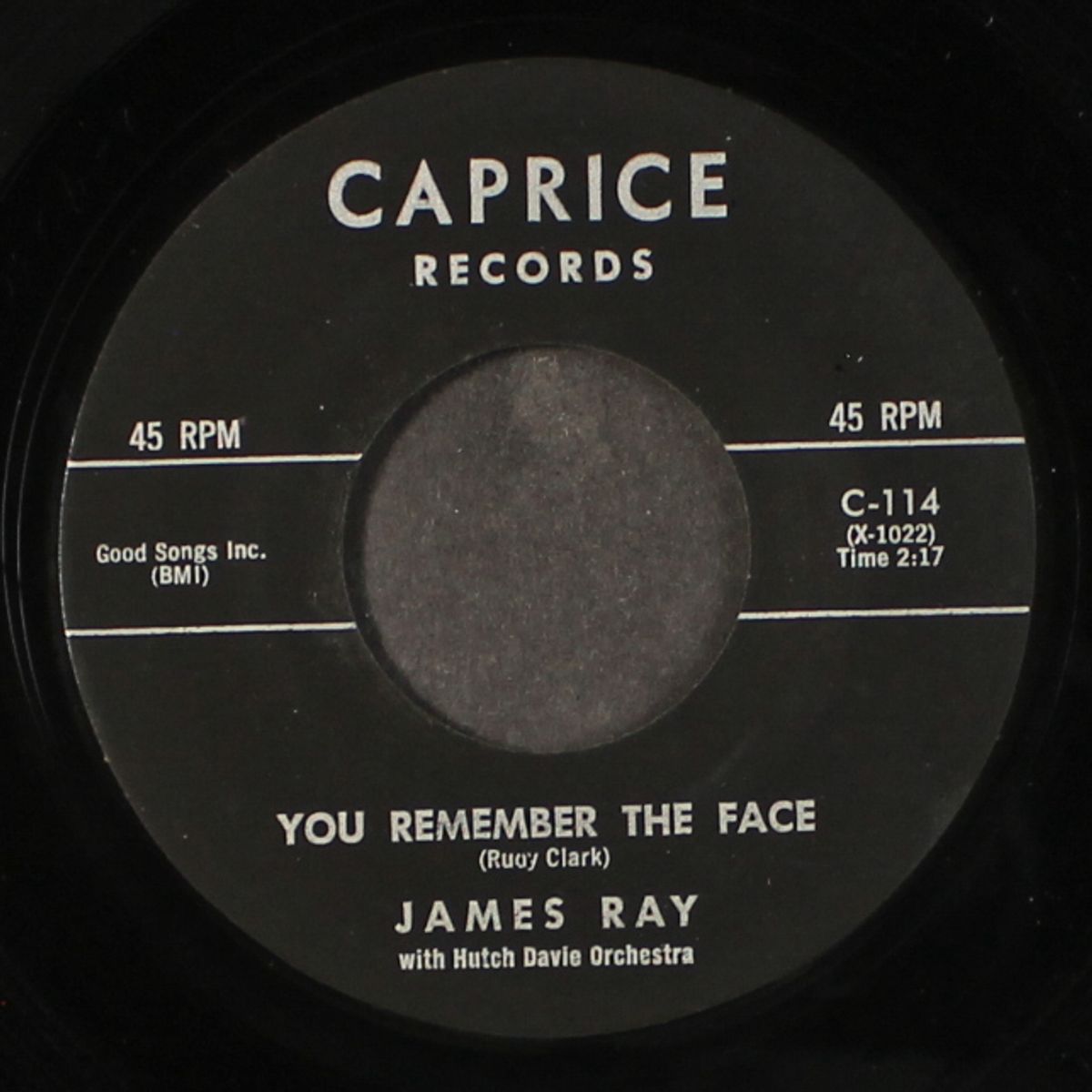 itty bitty pieces / you remember the face by JAMES RAY