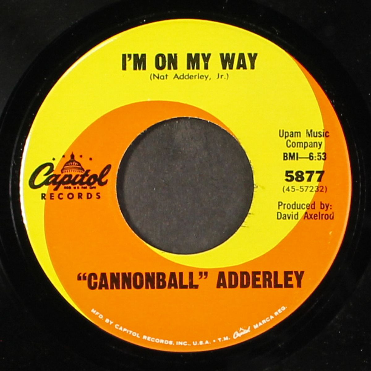 why? (am i treated so bad) / i'm on my way by CANNONBALL ADDERLEY