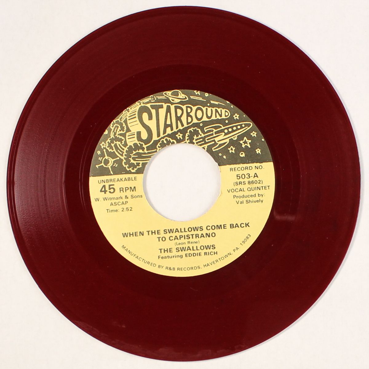 when the swallows com back to capistrano / sit and hold my hand by SWALLOWS