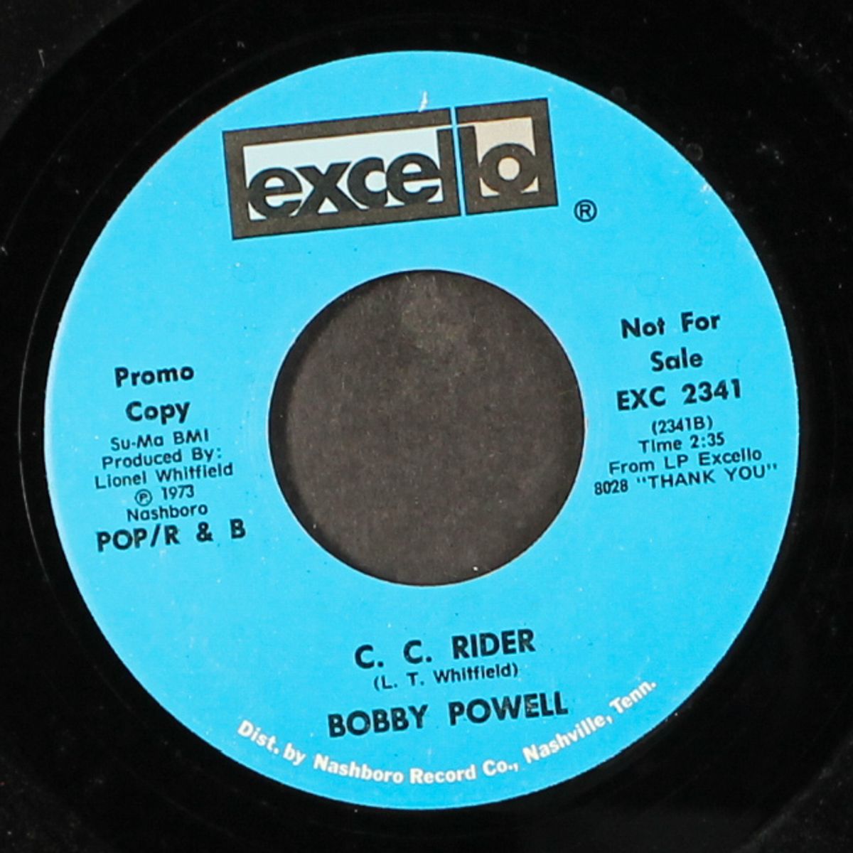 c. c. rider / thank you by BOBBY POWELL