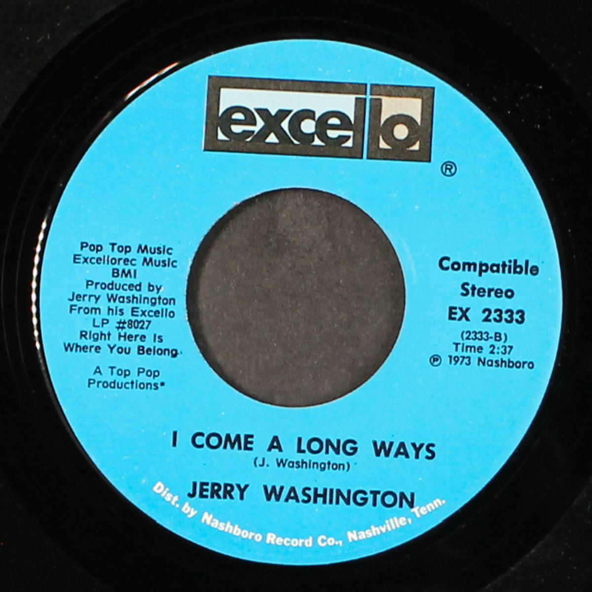 i won't leave you hanging / i come a long ways by JERRY WASHINGTON