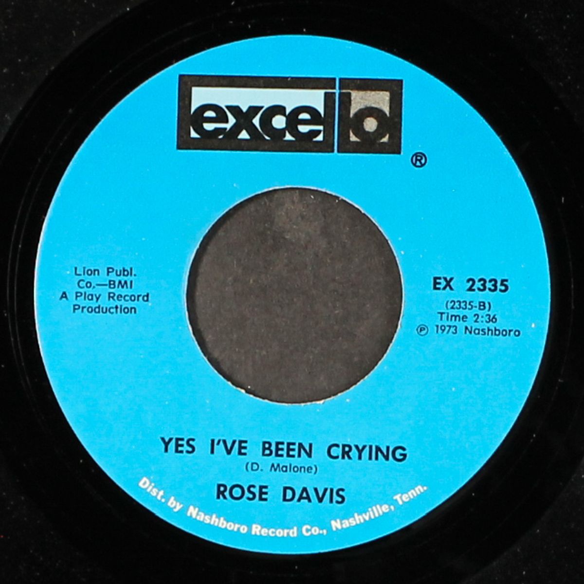 sittin' and drinking / yes i've been crying by ROSE DAVIS