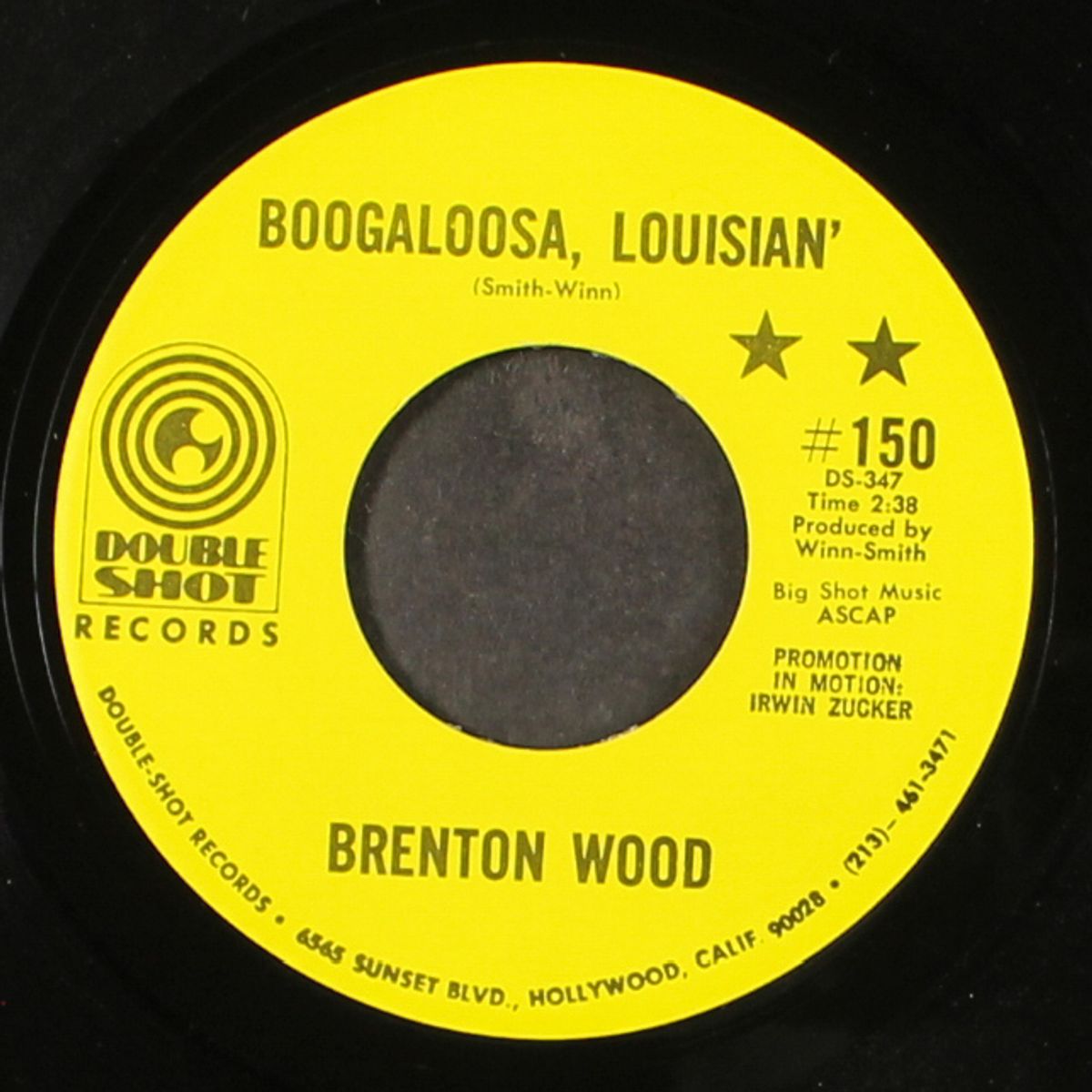 boogaloosa, louisian' / need your love so bad by BRENTON WOOD