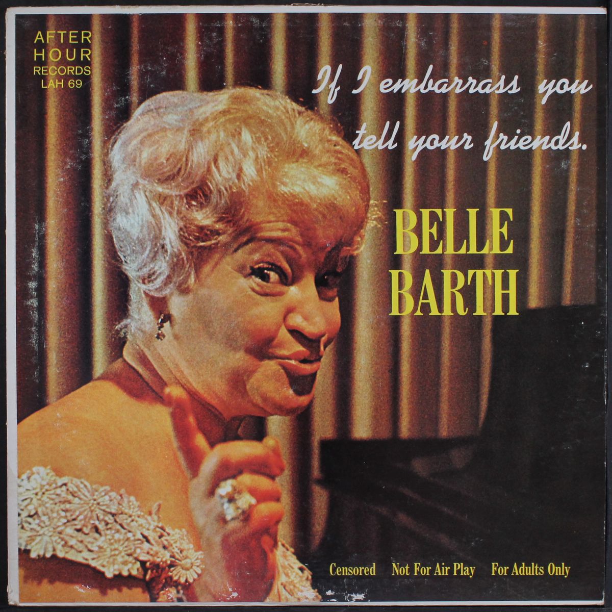 if i embarrass you tell your friends by BELLE BARTH