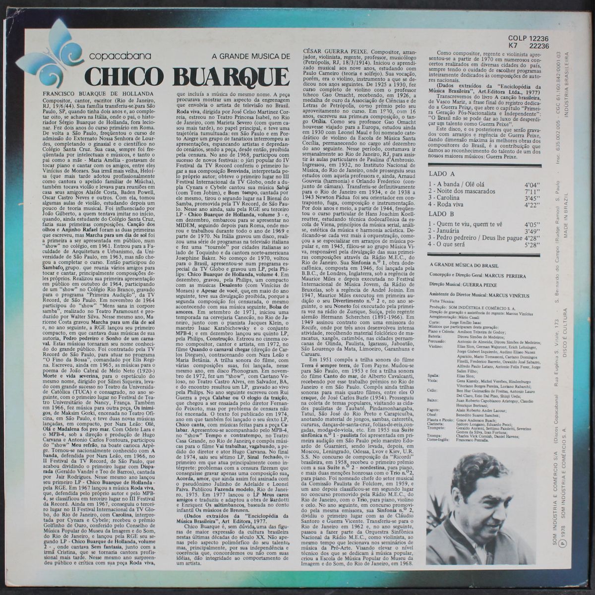 a grande musica do brasil by CHICO BUARQUE