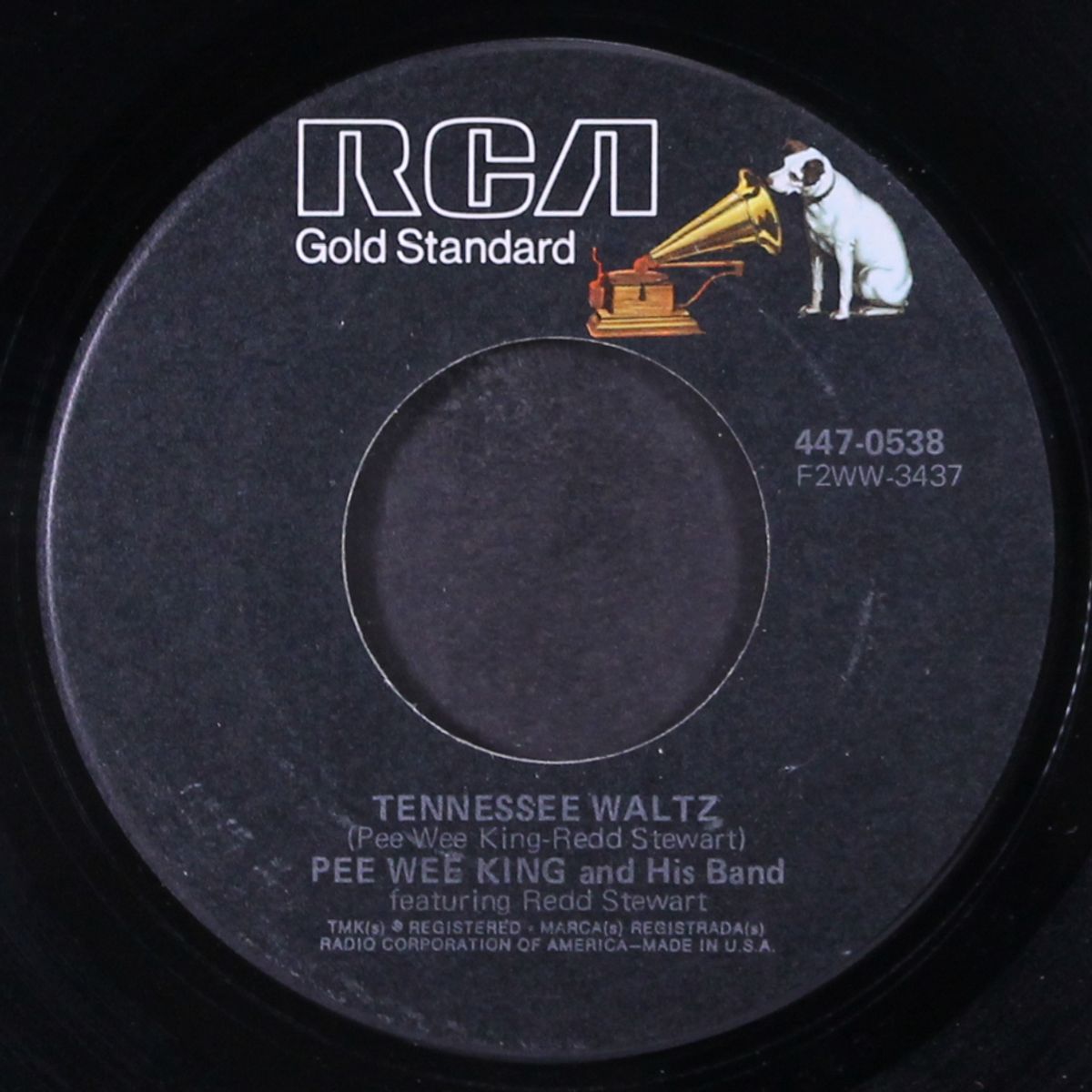 tennessee waltz/ slow poke by PEE WEE KING