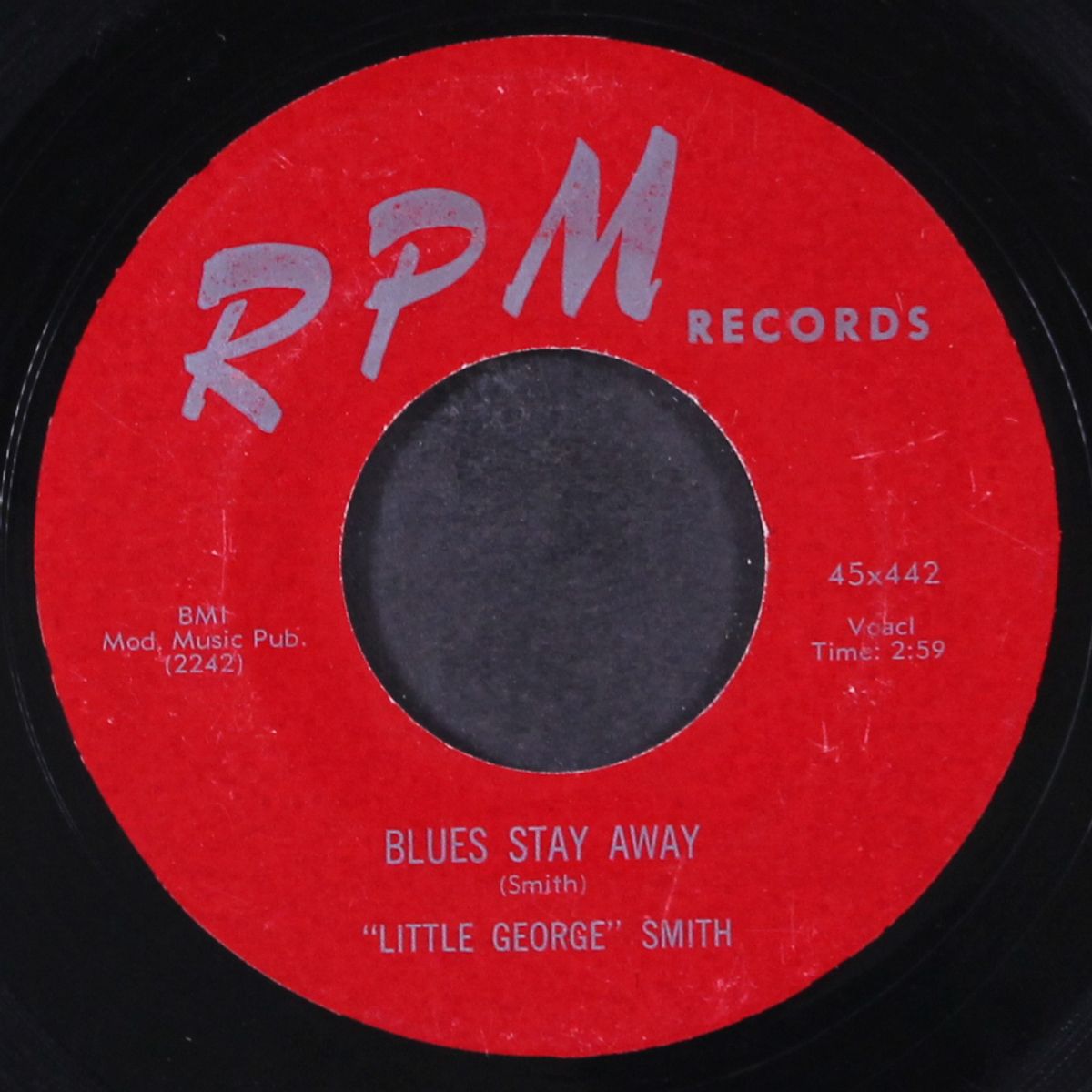 blues stay away / oopin doopin doopin by LITTLE GEORGE SMITH