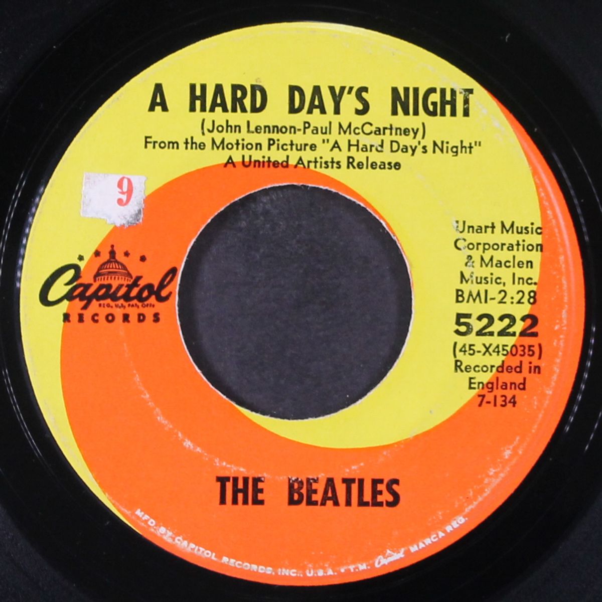 a hard day's night / i should have known better by BEATLES