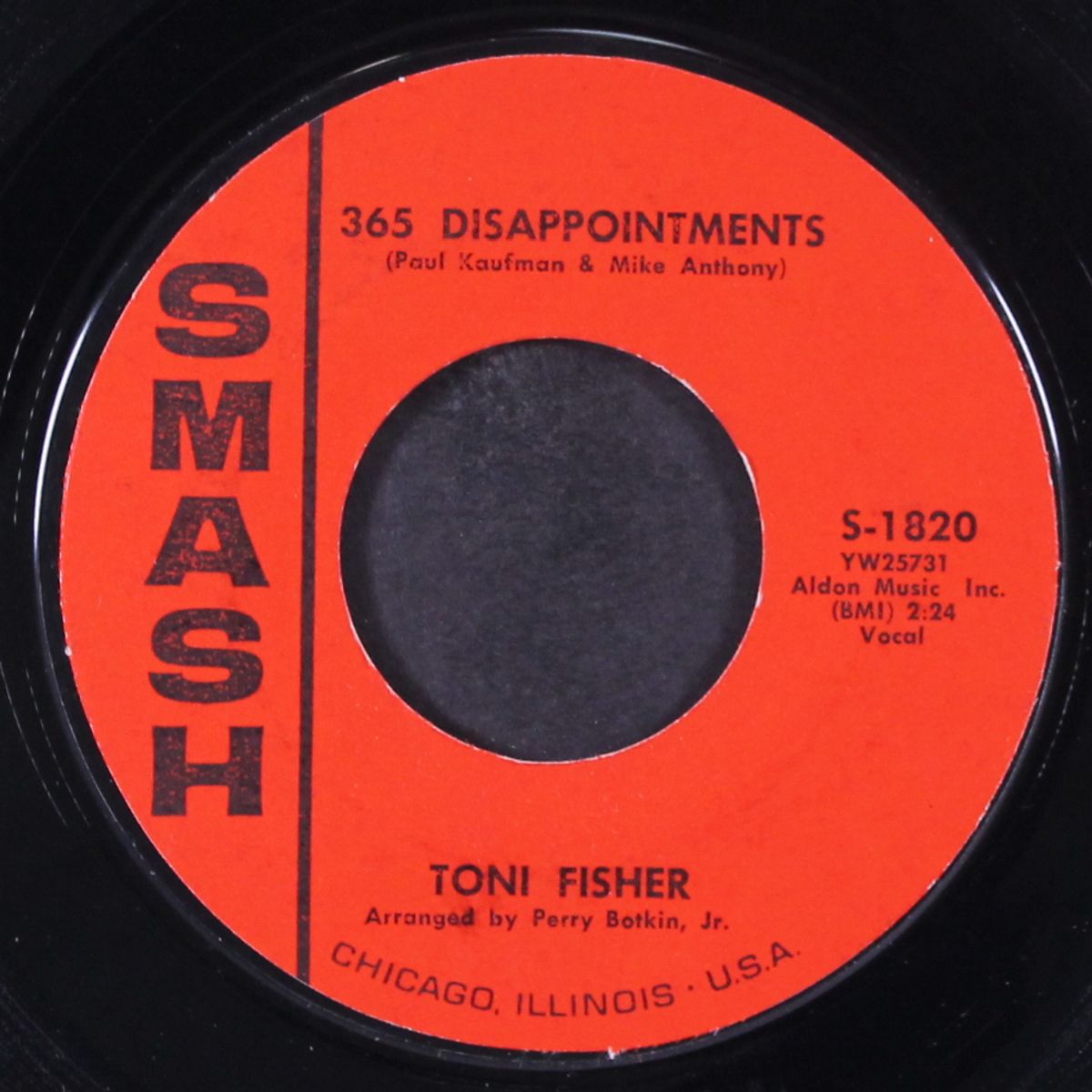 cry a little for me / 365 disappointments by TONI FISHER