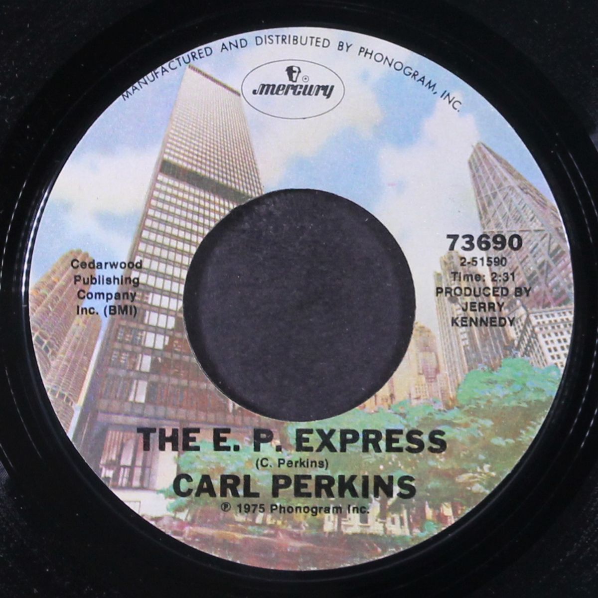 the e.p. express / big bad blues by CARL PERKINS
