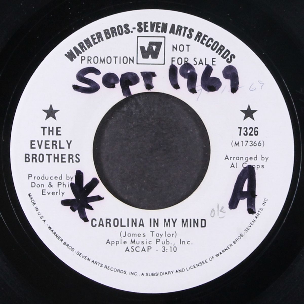 carolina in my mind by EVERLY BROTHERS