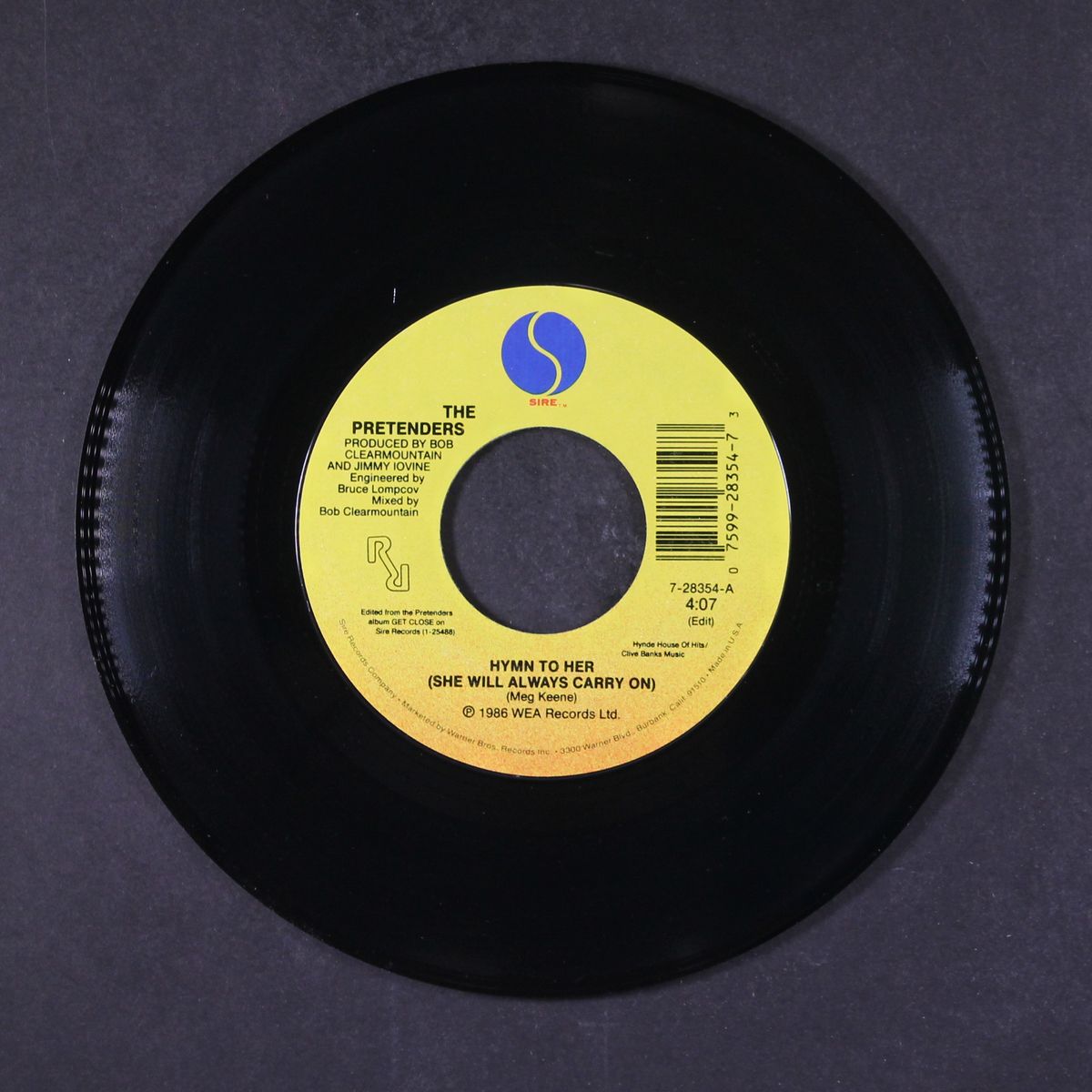 hymn to her by PRETENDERS