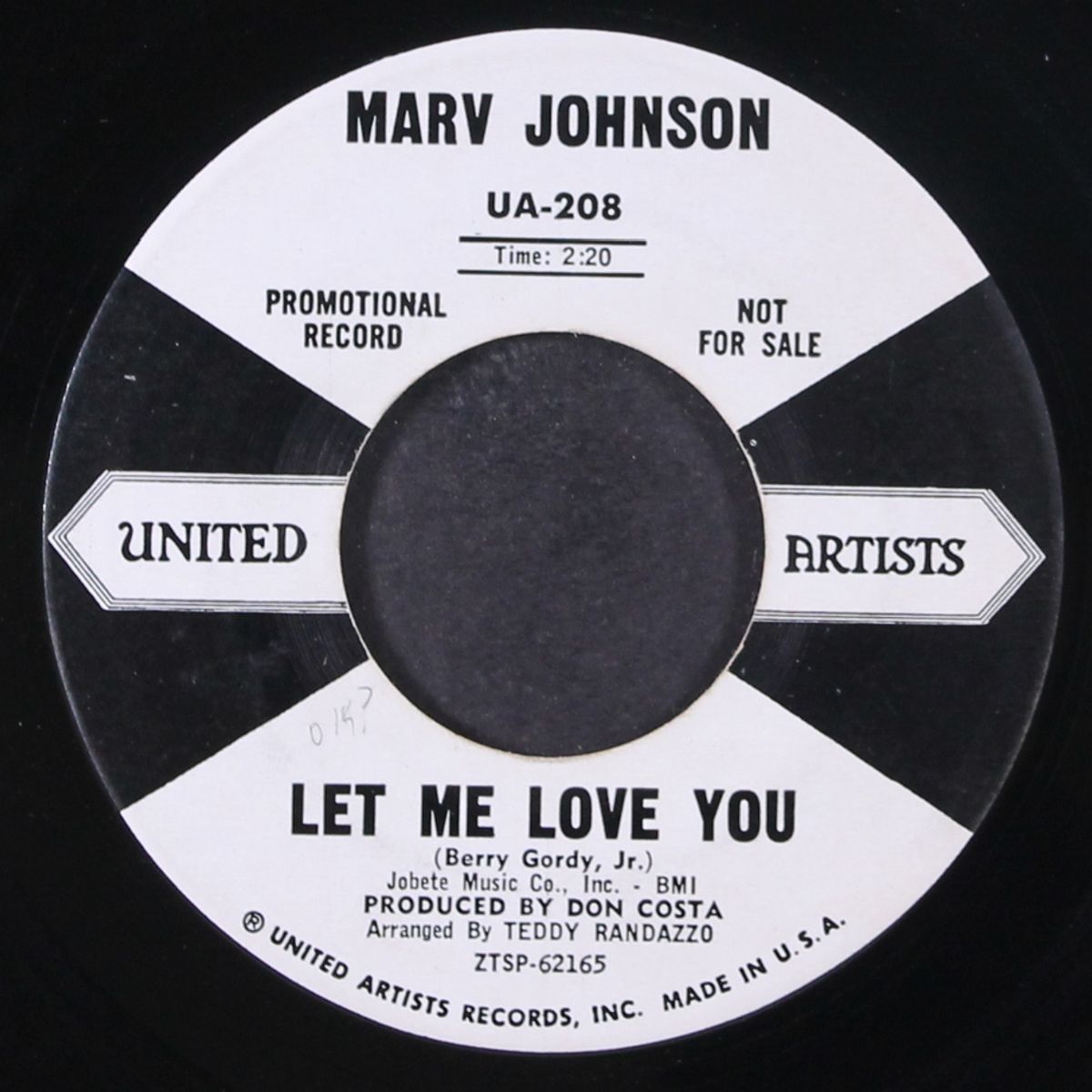 i love the way you love / let me love you by MARV JOHNSON
