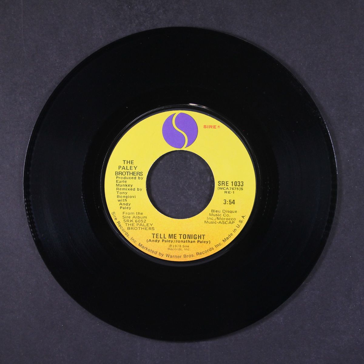 tell me tonight / turn the tide by PALEY BROTHERS