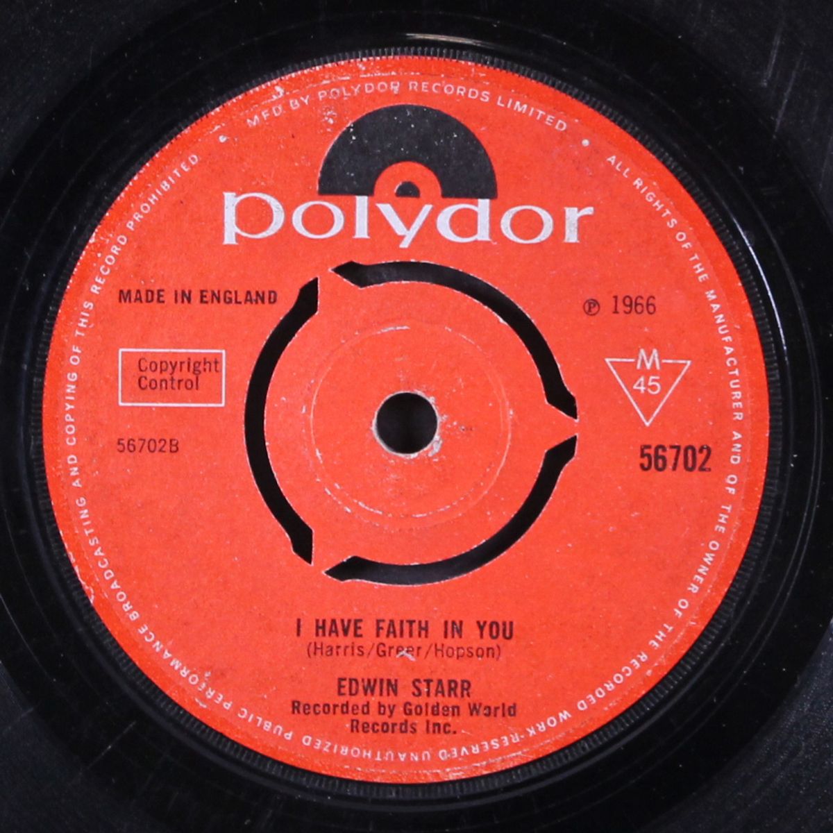 i have faith in you / s.o.s. by EDWIN STARR