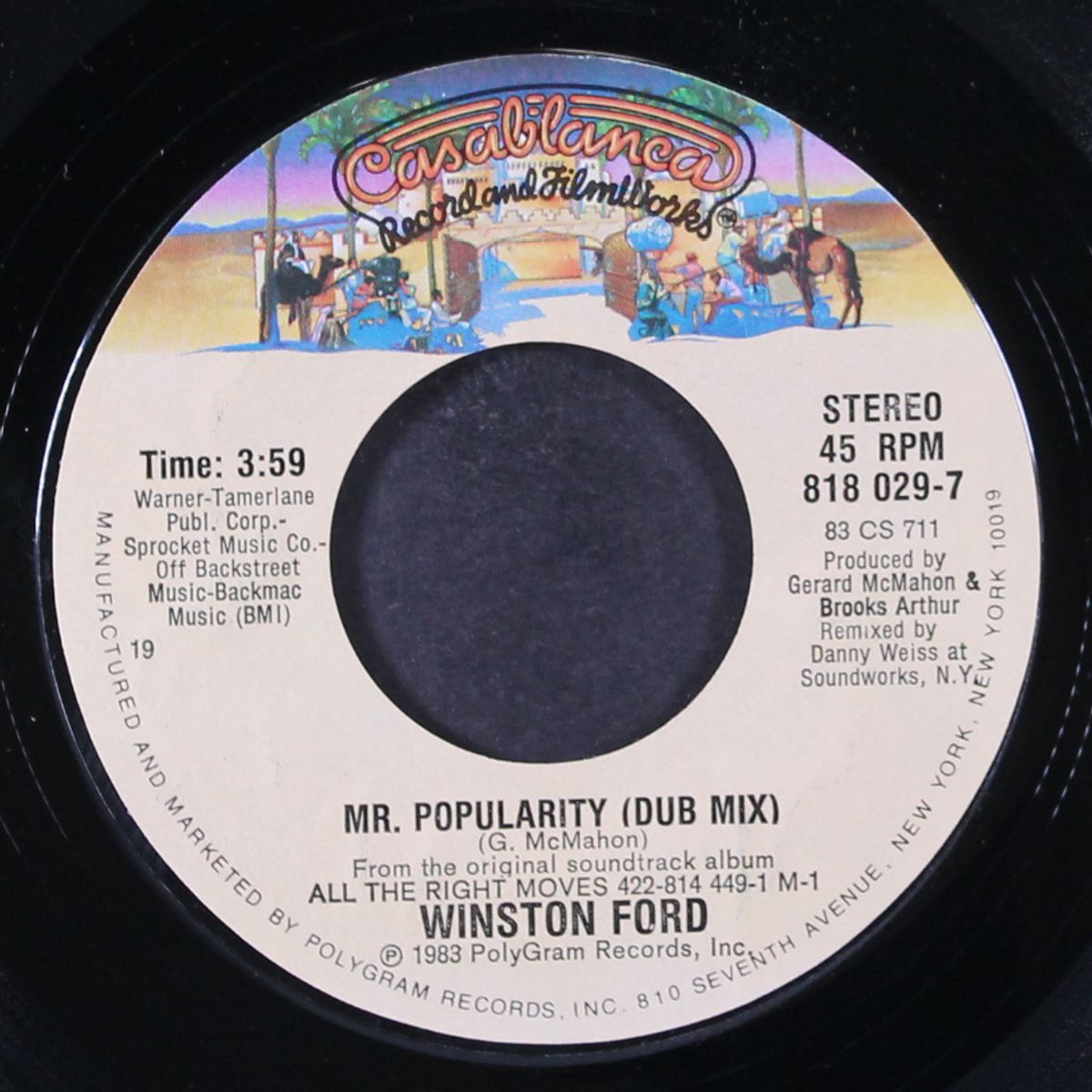 mr. popularity / dub mix by WINSTON FORD