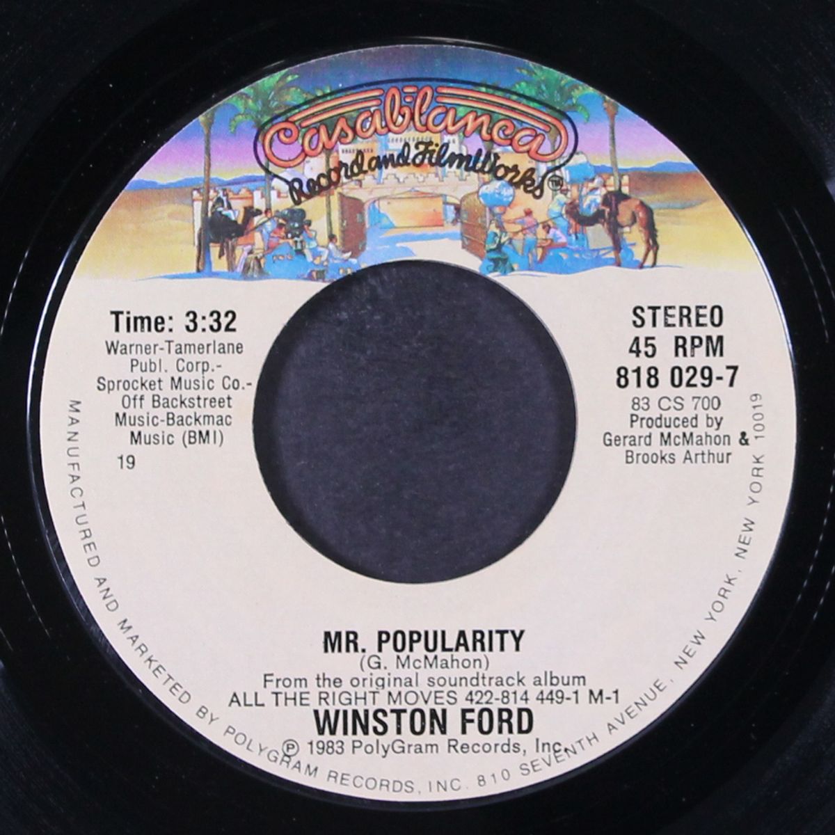 mr. popularity / dub mix by WINSTON FORD